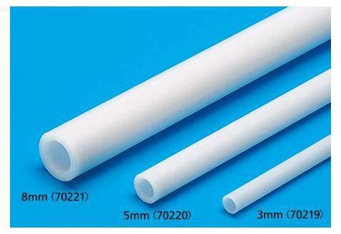 Tamiya 70220 Beams 5mm Pipe, 5pcs