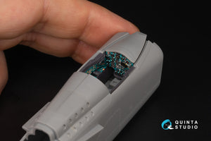 Quinta Studio QD+48560 MiG-25PD 3D-Printed &amp;amp; coloured Interior on decal paper (ICM) (with 3D-printed resin parts) 1/48 – immagine 11