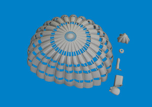 Eduard 672382 F-4E parachute PRINT FINE MOLDS 1/72 – zdjęcie 3