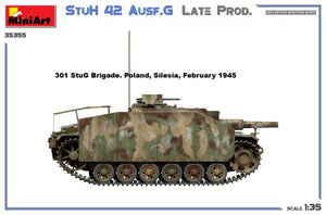 MiniArt 35355 StuH 42 Ausf. G LATE PROD 1/35 – zdjęcie 11