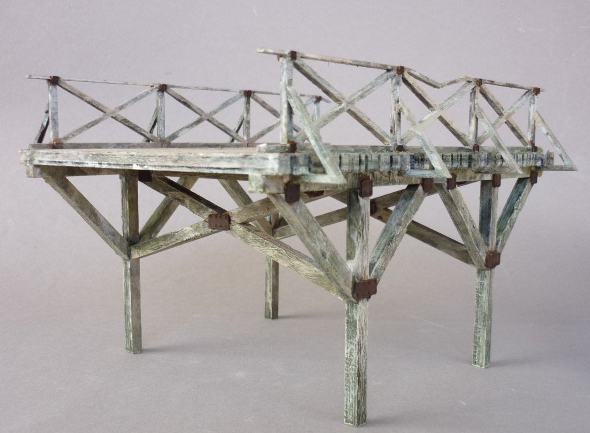 RT-Diorama 35546 Wooden bridge 1/35 – image 4