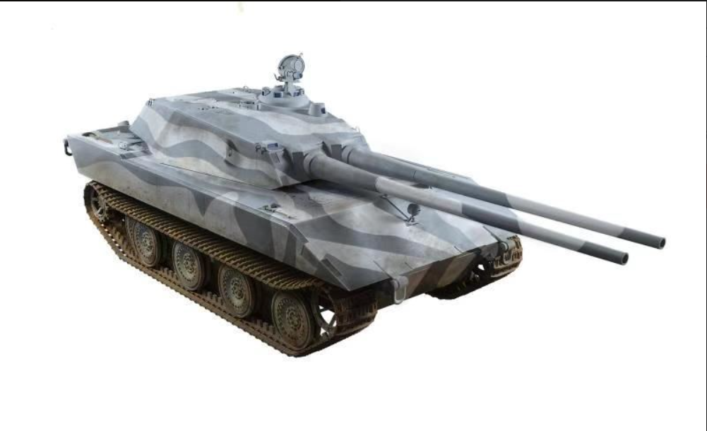 Modelcollect UA-35028 First of War, German E100 super havy tank,Ausf.G. 105mm twin guns 1/35 – immagine 2