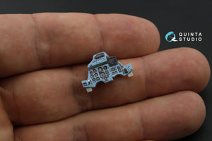 Quinta Studio QD48181 Su-27UB 3D-Printed coloured Interior on decal paper (for KittyHawk kit) 1/48 – Bild 6