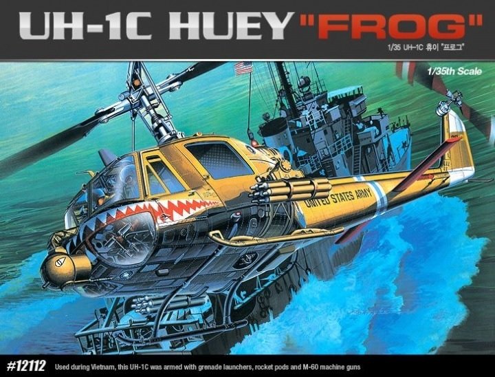 Academy 12112 UH-1C Huey &amp;quot;Frog&amp;quot; 1/35