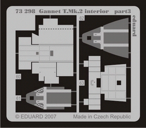 Eduard 73298 Gannet T. Mk.2 interior 1/72 TRUMPETER – image 3