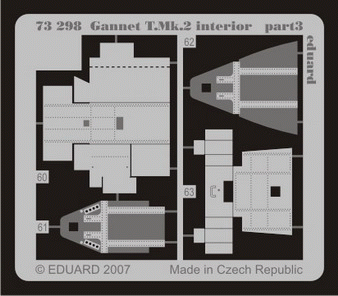 Eduard 73298 Gannet T. Mk.2 interior 1/72 TRUMPETER – image 3