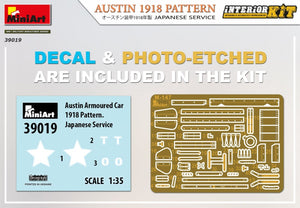 Miniart 39019 Austin 1918 Pattern. Japanese service Interior Kit 1/35 – immagine 4