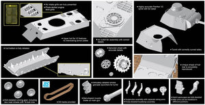 Dragon 6830 Panther Ausf.D V2 Veruchsserie 1/35 – image 3