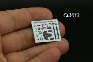 Quinta Studio QD48271 Hs 129B-2 3D-Printed &amp;amp; coloured Interior on decal paper (Hasegawa) 1/48 – immagine 10