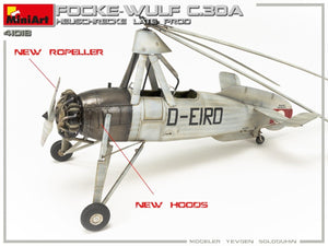 MiniArt 41018 FOCKE-WULF FW C.30A HEUSCHRECKE. LATE PROD 1/35 – Bild 3