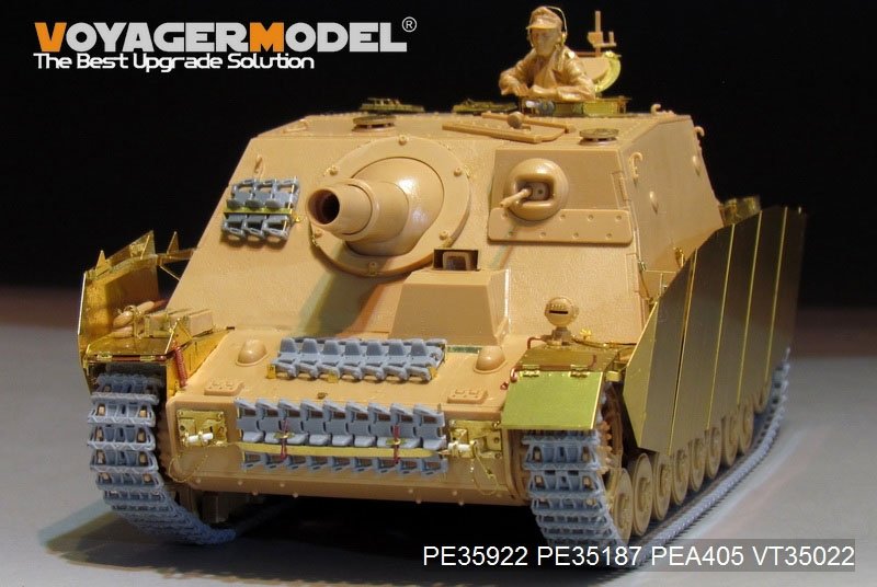 Voyager Model PE35922 WWII German Sturmpanzer IV Brummbar Late Version Basic For TAMIYA 35353 1/35 – immagine 15