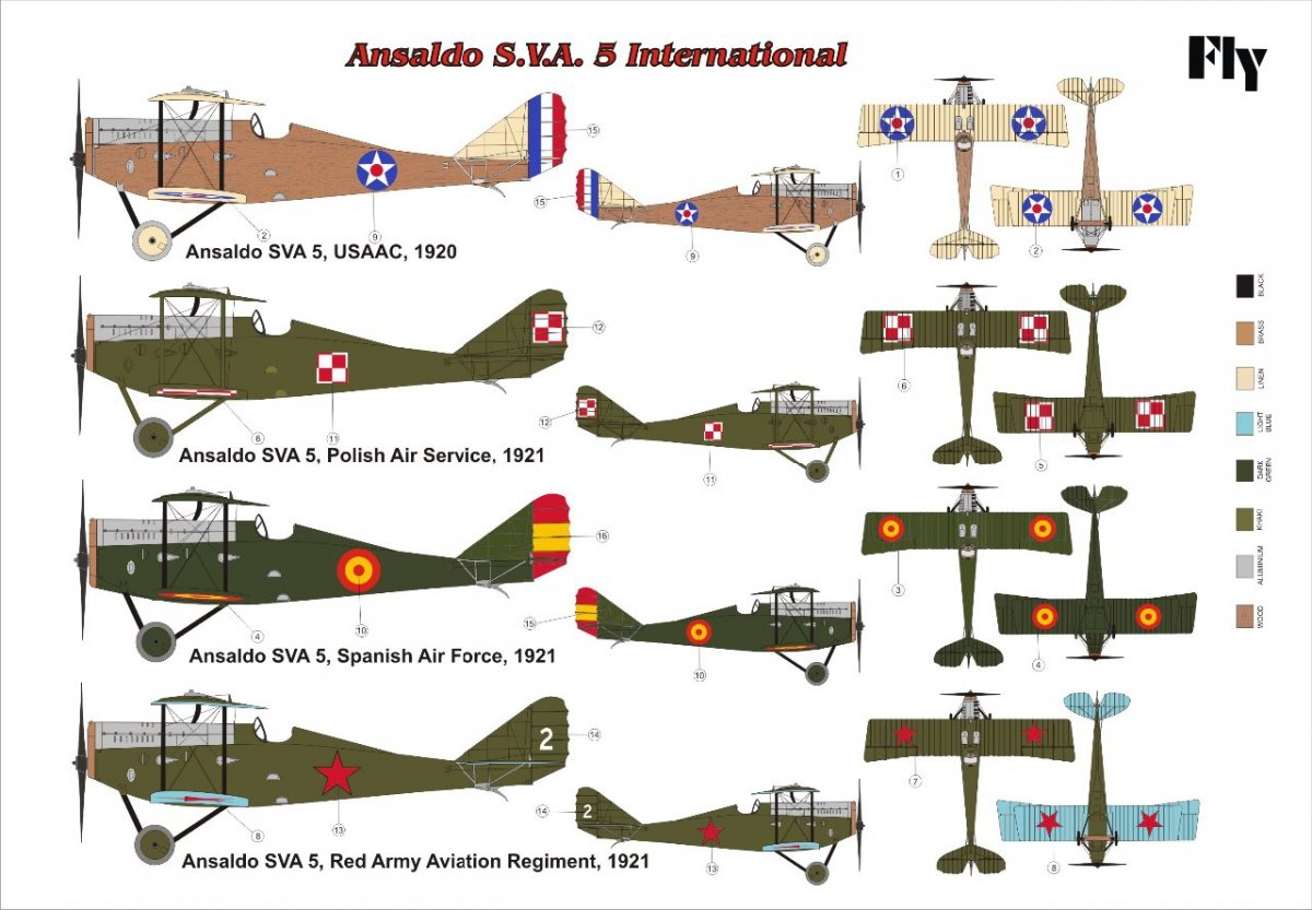 Fly 48018 Ansaldo S.V.A.5 International 1/48 – immagine 4