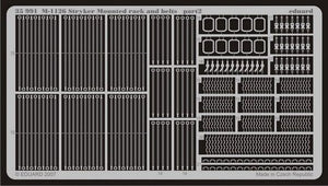 Eduard 35991 M-1126 Mounted rack and belts 1/35 Trumpeter – immagine 2
