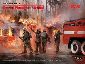 ICM 35623 Soviet Firemen (1980&amp;#39;s) 1/35