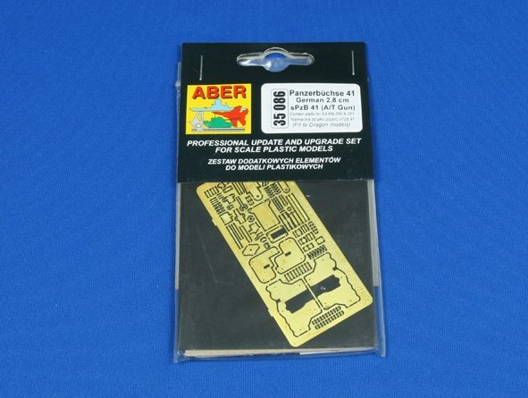 Aber 35086 2,8 cm sPzB41 (niemieckie dzialko) - zawiera elementy do Sd.Kfz.25/11 (DRA)1/35 – imagen 3