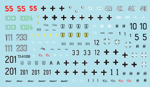Star Decals 72-A1026 German tanks in Italy # 6. Sturmgeschutz. 1/72 – Bild 3