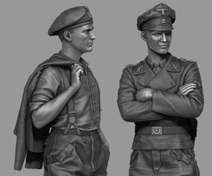 Panzer Art FI35-143 Waffen-SS tank officers set 1/35 – Bild 2