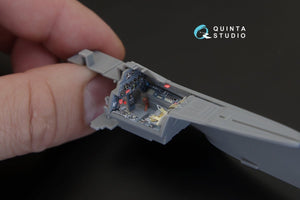 Quinta Studio QD48156 FW 190A-5 3D-Printed &amp;amp; coloured Interior on decal paper (for Hasegawa kit) 1/48 – Bild 2