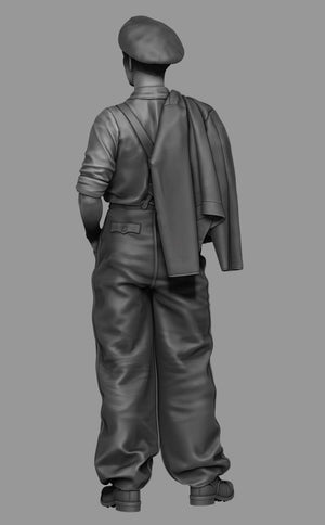 Panzer Art FI35-142 Waffen-SS tank officer No. 2 1/35 – immagine 3