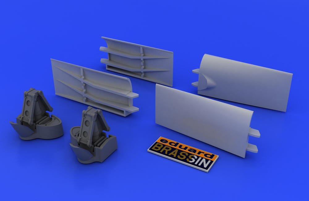 Eduard 648039 F-16 air brakes 1/48 (TAMIYA) – immagine 7