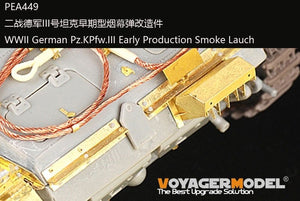 Voyager Model PEA449 WWII German Pz.KPfw.III Early Production Smoke Lauch (GP) 1/35 – Bild 2