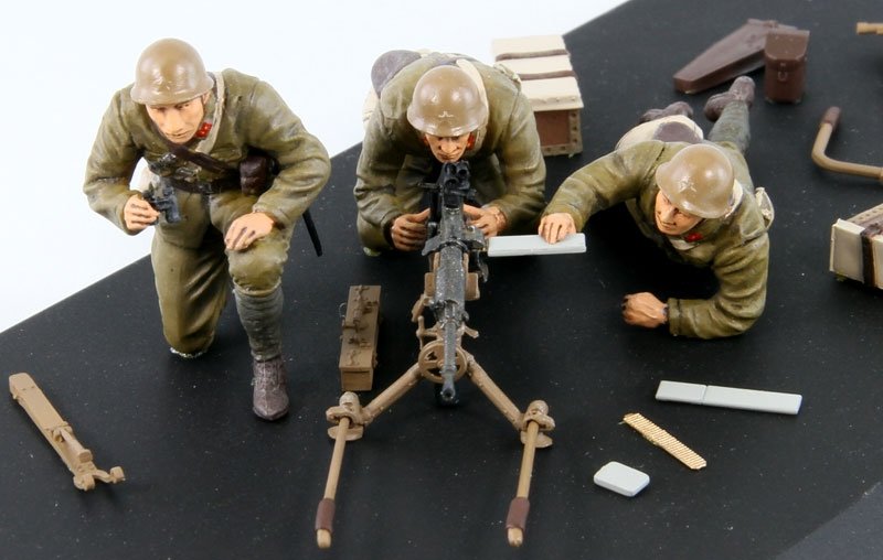 Mitrailleuse lourde Pit-Road G39 IJA Type 92 avec figurine 1/35  – image 5