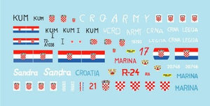 Star Decals 72-A1038 CRO-ARMY # 2. Domovinski Rat / Homeland War 1991-95 1/72 – immagine 3