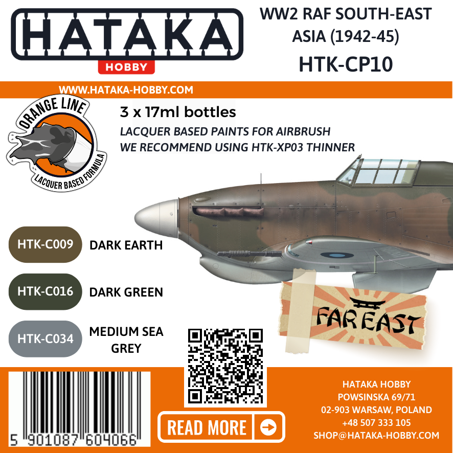 Hataka Hobby HTK-CP10 WW2 RAF South-East Asia (1942-45) – immagine 2