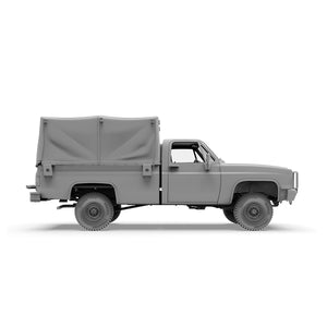 AK Interactive AK35031 M1008 TROOP CARRIER WITH TARP 1/35 – Bild 3