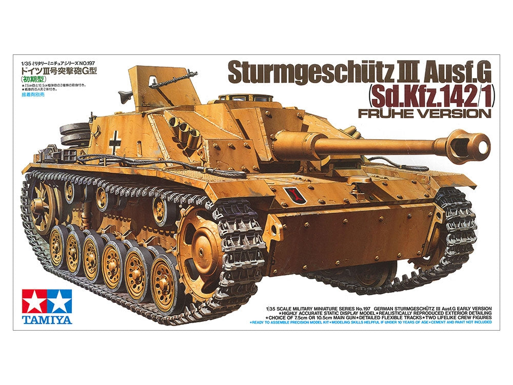 Tamiya 35197 German Sturmgeschtz III Ausf.G Early Version 1/35 – imagen 2