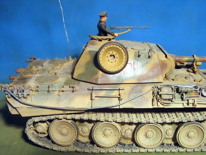 Eureka XXL ER-2501 Towing cable for Pz.Kpfw.V Panther Ausf.G Tank 1/25 – image 8