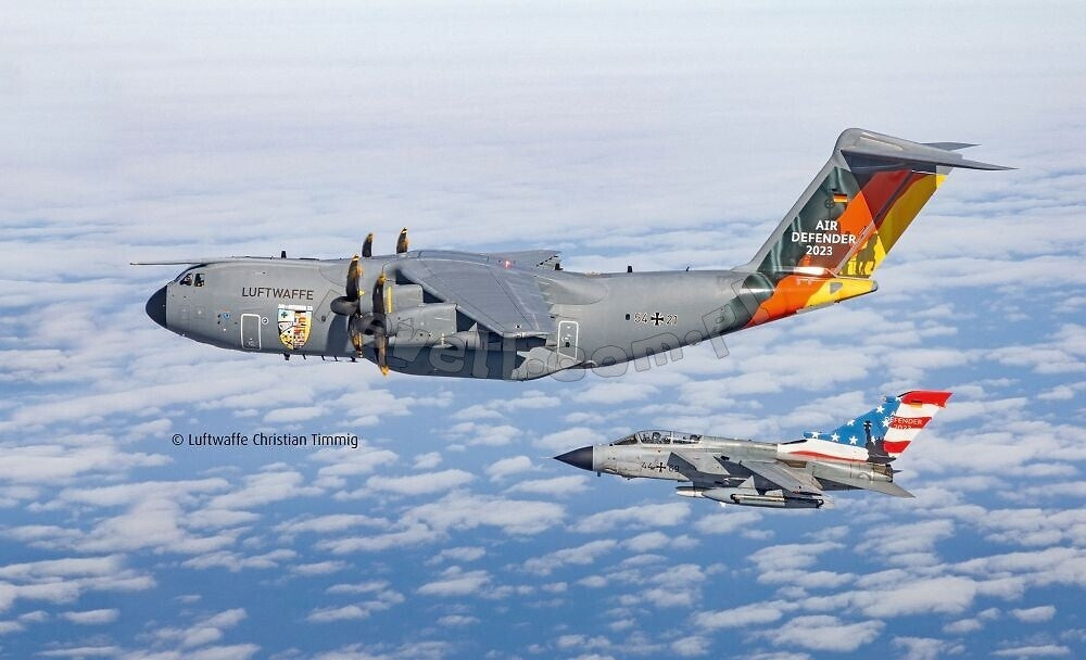 Revell 03789 Air Defender Set (Airbus A400M &amp;amp; Tornado) 1/144 – immagine 11