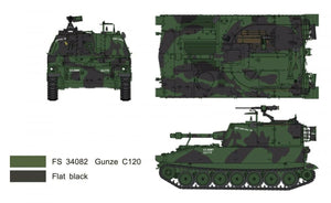 AFV Club 35108 U.S. Self-Propelled Howitze M108 105mm/L30 howitze 1/35 – immagine 2