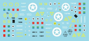 Star Decals 72-A1040 British Sharpshooters 75th D-Day Special. Sherman tanks of 3rd/4th County of London Yeomanry 1/72 – immagine 3