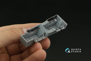 Quinta Studio QD48373 F/A-18F late / EA-18G 3D-Printed &amp;amp; coloured Interior on decal paper (Hobby Boss) 1/48 – imagen 11
