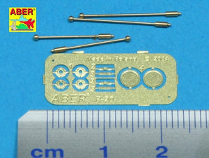 Aber R-20 German with indicators for Sd.Kfz.234 - 4 pcs. 1/35 – zdjęcie 2
