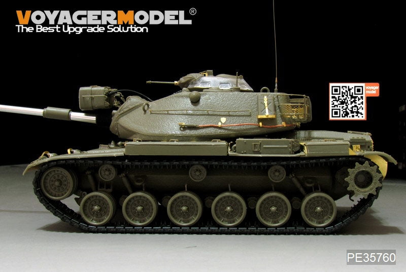 Maquette Voyager PE35760 Char de combat principal américain moderne M60A1 pour AFV 35060, échelle 1/35 – image 7