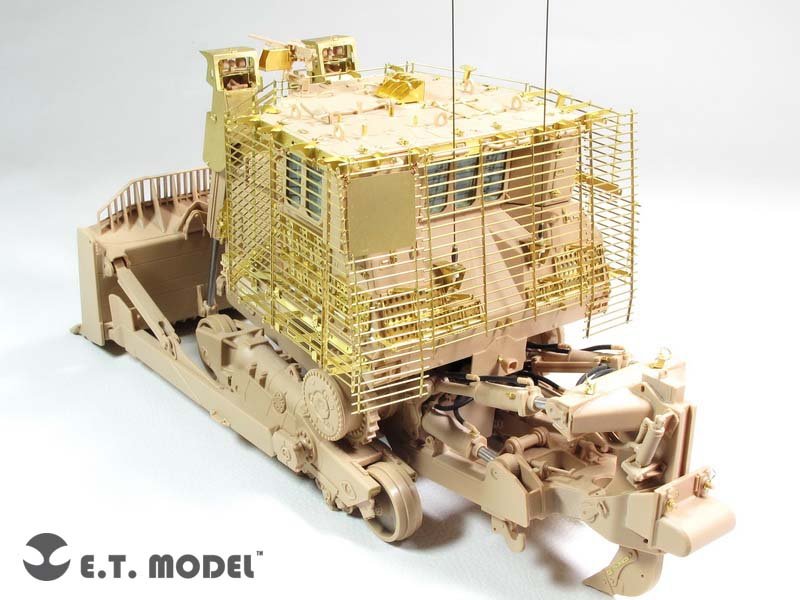 E.T. Model E35-211 Israeli D9R Armored BullDozer slat armour (For MENG SS-002) 1/35 – imagen 4