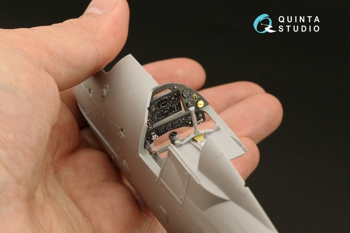 Quinta Studio QD32135 Gloster Gladiator Mk II 3D-Printed &amp;amp; coloured Interior on decal paper (ICM) 1/32 – Bild 5