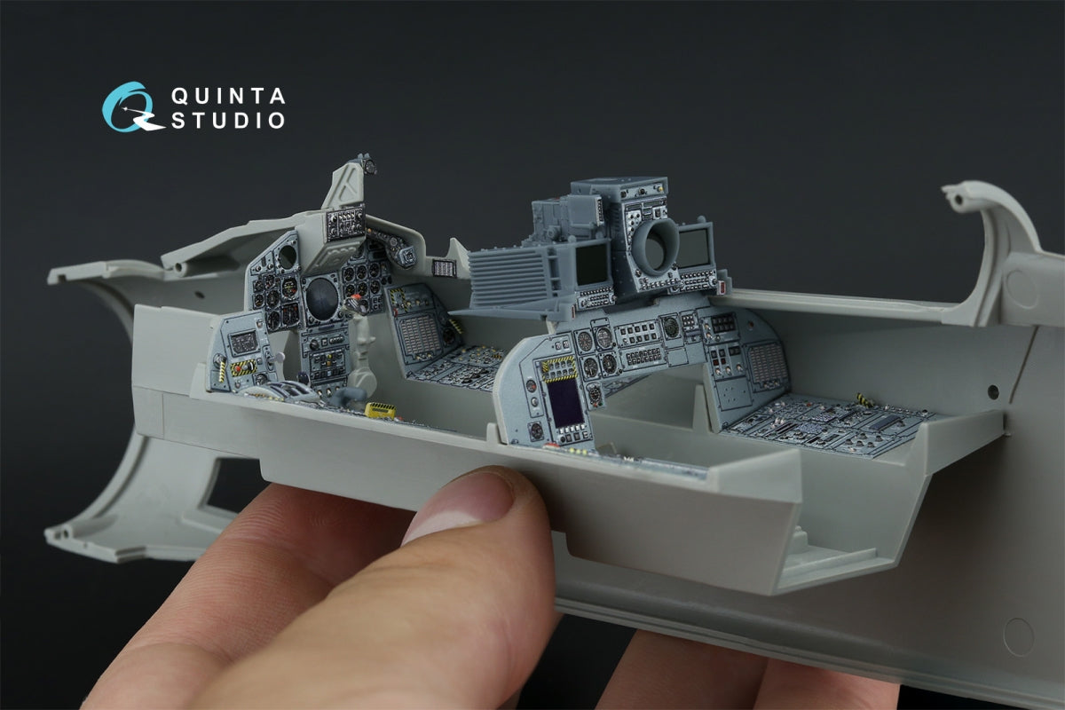 Quinta Studio QDS+32229 Tornado IDS German 3D-Printed &amp;amp; coloured Interior on decal paper (Italeri) (Small version) (with 3D-printed resin parts) 1/32 – immagine 10