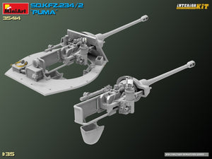 MiniArt 35414 Sd.Kfz. 234/2 PUMA. INTERIOR KIT 1/35 – immagine 23
