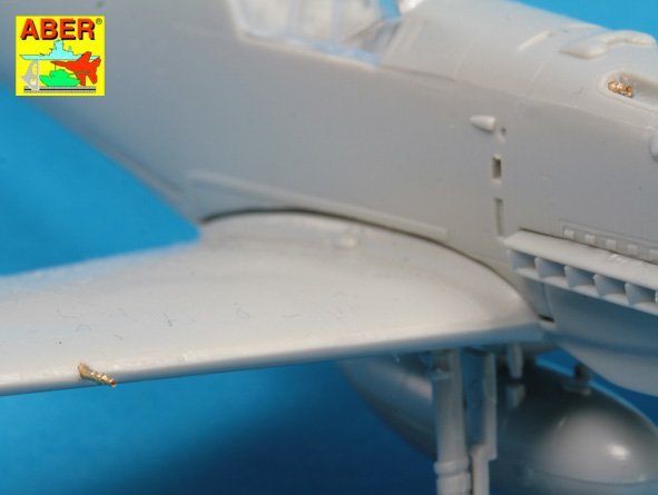 Aber A72 003 Armament for German fighter Me 109E-3 to G-4 1/72 – immagine 6