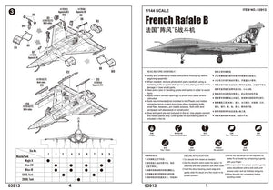 Trumpeter 03913 Rafale B français au 1/144 – image 6