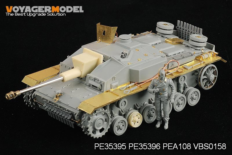 Voyager Model PE35395 WWII German StuG.III Ausf.F8 Late Production Basic For DRAGON 6644 1/35 – immagine 9