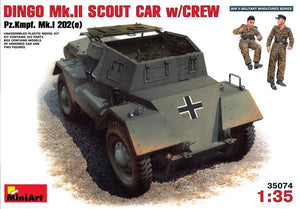 MiniArt 35074 DINGO Mk.II SCOUT CAR w/CREW 1/35