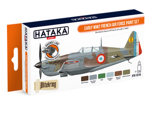 Hataka HTK-CS16 Early WW2 French Air Force paint set (6x17ml)