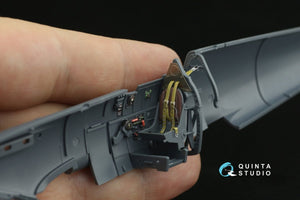 Quinta Studio QD48205 Spitfire Mk.II 3D-Printed &amp;amp; coloured Interior on decal paper (Eduard) 1/48 – immagine 5