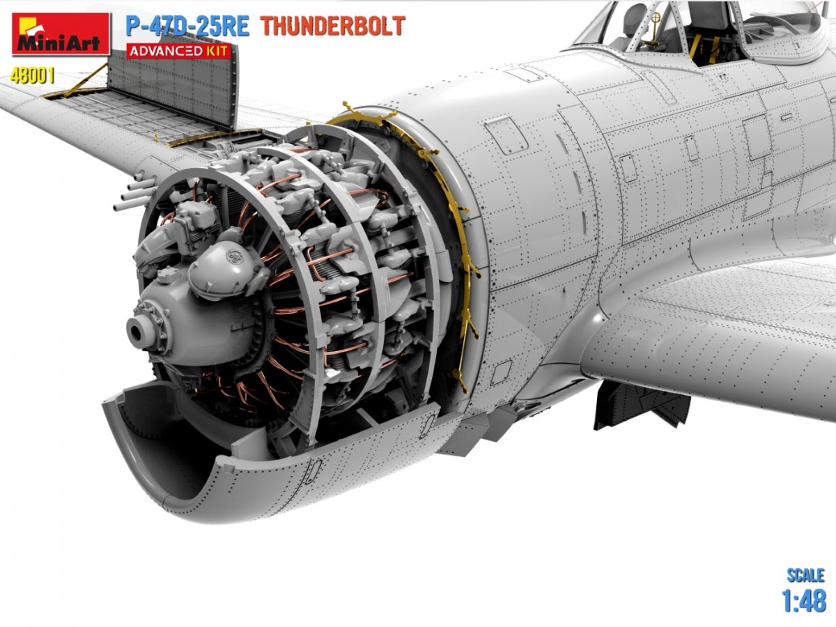MiniArt 48001 P-47D-25RE Thunderbolt - Advanced Kit 1/48 – Bild 8