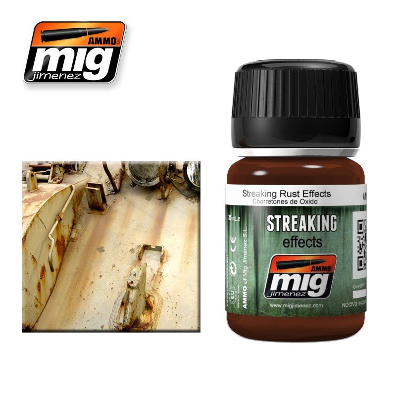 Ampoules Mig Jimenez 1204 Effets de rouille striés 35 ml