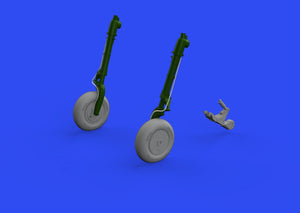 Eduard 648808 A6M wheels w/ smooth tire EDUARD 1/48 – immagine 3